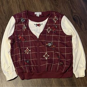 Plus size Alfred Dunner Sweater like new